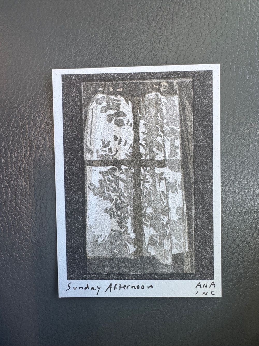 Inciardi - Sunday Afternoon Window Print - Mini Print